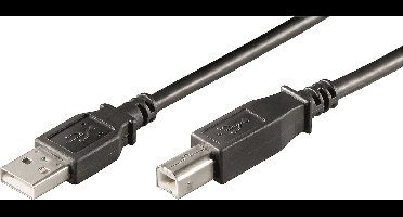 USB 2.0 Cable Ewent EC1003 Black