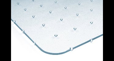 Kangaro vloermat - voor tapijt -  transparant PET - 150 x 120 cm - K-17-1500