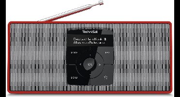 Technisat Digitradio 2 S - rood/zilver