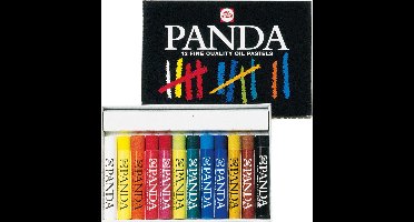 Talens Panda oliepastel, doos van 12 pastels 12 stuks
