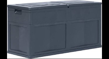 vidaXL - Opbergkist - 320 - L - zwart