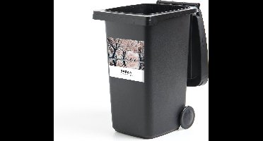 Container sticker Japan - Sakura - Lente - Roze - 40x40 cm - Kliko sticker
