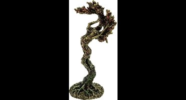 MadDeco - beeldje bosnimf Schimmer - bronskleurig - polystone