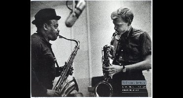 Mini zwart-wit poster - B. Webster & G. Mulligan - William Claxton - 24x30 cm