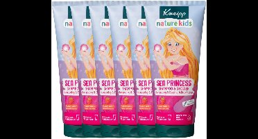 Kneipp Shampoo & Douche Prinsessen - 6 x 200 ml - Voordeelverpakking