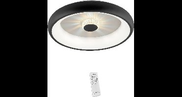 Vertigo Plafondlamp LED CCT 3100lm zwart d:45cm dimbaar - Modern - Leuchten Direkt