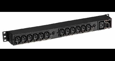 Eaton EFLX12I energiedistributie 1U Zwart 13 AC-uitgang(en)