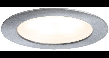 LED-meubelinbouwlampen Micro Line Mini rond 35mm 5x0,4W 5x20lm 230/12V 2700K Staal geborsteld