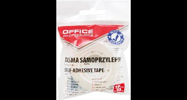 OFFICE products plakband, 19 mm x 33 m, transparant 48 stuks