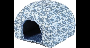 Zolux Neolife Cavia Igloo - Kooi Accessoire - Ø26.5x21.5 cm Blauw Wit