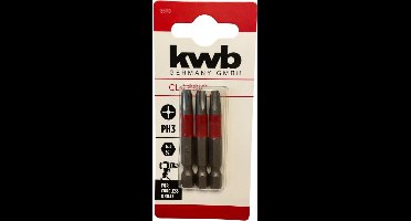 KWB 3 bitjes standaard 50mm PH3