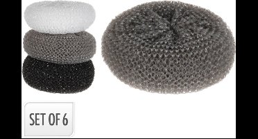 Ultra clean nylon pannenspons 6 stuks