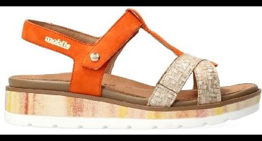 Mephisto Marysol - dames sandaal - Oranje - maat 40 (EU) 6.5 (UK)