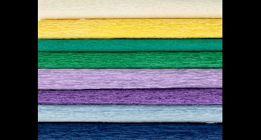 8 rollen crêpepapier 60x25 cm - Artemio