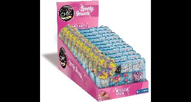 Clementoni - Crazy Chic - Tasje met kralen voor armbadjes - Vanaf 6 jaar