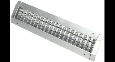Kanaalrooster dubbel instelbaar 525x75mm voor buis 160 tot 400mm - DGS-DB525x75
