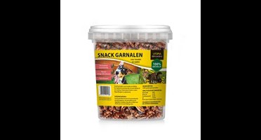 Utopia - snack garnalen voor honden en katten - Hypoallergeen - glutenvrij - ondersteunt huid en vacht . 1.2L