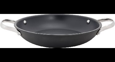Cosy&Trendy Revolution Serveerpan - Ø24cm - PFAS-vrij – Non-Stick - Hittebestendig tot 500°C - Ovenbestendig – Vaatwasserbestendig - Zonder deksel – Zwart
