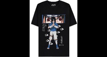 Naruto - Asuke Heren T-shirt - 2XL - Zwart