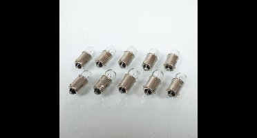 doos van 10 vicma auto positielampen voor motoren 6v 4w basis type ba9s nieuw