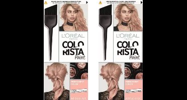 L'Oréal Paris - Colorista Paint - Permanent Haarkleuring - Pinkhair - Voordeelverpakking - 2 stuks