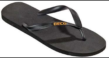 BECO heren teenslippers - zwart - maat 40-41