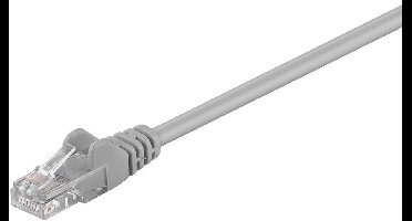 Wentronic 68337 - Cat 5 UTP-kabel - RJ45 - 0.5 m - Grijs