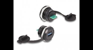 USB 3.2 Gen 1 Type-A tot PCB ingebouwde connector met beschermende stofdop