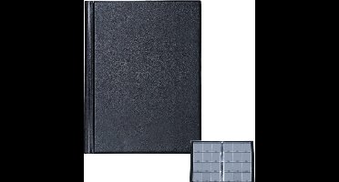 ApexArte® Muntenalbum - Munten Verzamelmap - Zwart