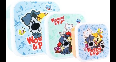 Vadobag Woezel & Pip - Snackbox en Fruitdoos - 3in1