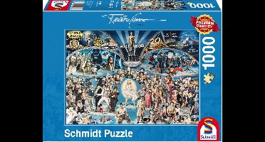 Schmidt - Legpuzzel - Hollywood - Renato Casaro - 1000 stukjes - Volwassenen - vanaf 12 jaar
