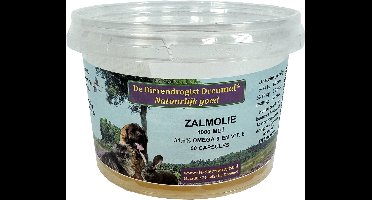 Zalmolie Capsules Dierendrogist - Omega-3 Supplement Honden - 60 Stuks, Ondersteunt Huid en Vacht