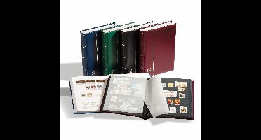 Luxe insteekalbum postzegels Comfort S64 bordeauxrood