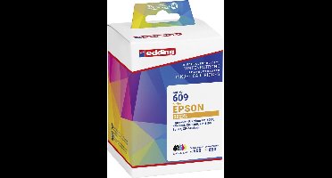 Edding Inktcartridge vervangt Epson T02G7, T02G1, T02G2, T02G3, T02G4, T02G5, 202XL Compatibel Combipack Zwart, Foto zw