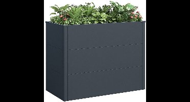 Plantenbak - 100 x 50 x 77 cm - Antraciet