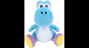 Nintendo Together + Super Mario Bros – Yoshi Licht Blauw Official Licensed knuffel – 20 cm pluche