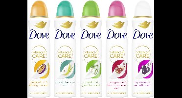 Dove - Deodorant Spray Mixset - Advanced Care Anti-Transpirant Go Fresh - 5 x 150 ml
