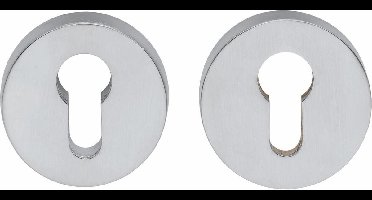 Intersteel Veiligheidsrozet SKG3 rond chroom mat