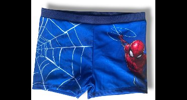 Marvel - Spiderman - Zwembroek - Zwemshort - Blauw - Boardshort - Swim trunk - Jongens - Junior - Maat 122/128