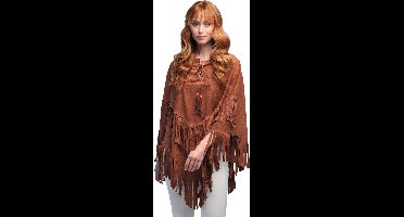 Boland - Poncho Hippie boho - Volwassenen - Hippie - 60's - 70's - Flower Power