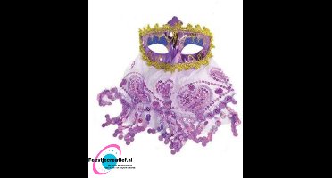 Masker Arabisch paars