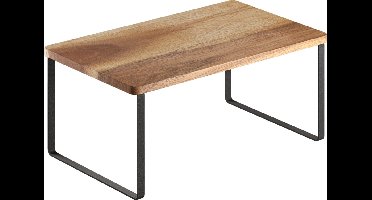 Metaltex - York Lava - Kruidenrek - 1 etage - 19 x 32 x 16 cm - Hout en Metaal