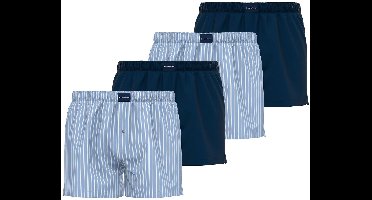 Tom Tailor Geweven boxershorts Verpakking van 4