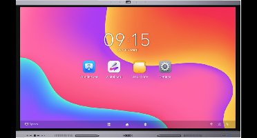 Horizon 86 inch Interactief Display 4K ULTRA HD - Touchscreen, Interactief Whiteboard, Slimme Functies en Geavanceerde Connectiviteit voor Televisie, Webcam functie