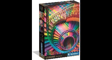 Clementoni - Puzzel - 500 Stukjes - Colorboom Trappen - Puzzel Voor Volwassenen - High Quality Collection