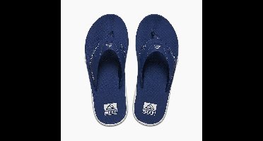 Reef Heren Slipper model Fanning Pregame - Blauw/Wit - Maat 42