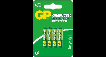 GP AAA Greencell Batterijen 40 Stuks