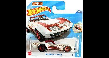 HOT WHEELS '69 CORVETTE RACER 25 VALENTINE'S DAY 51/250 HW CELEBRATION RACERS 2/10 SHORT CARD