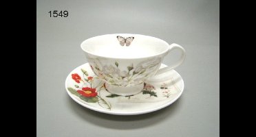 Easy Life Theekop en Schotel Naturalism – 250 ml – Porselein