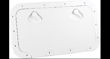 BREG - Classic inspectieluik - Wit - 355x600 mm - met slot
